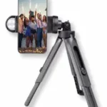 Foldable Tripod with Selfie Light