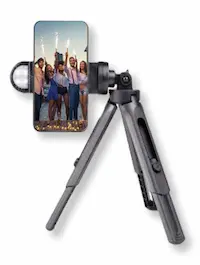 Foldable Tripod with Selfie Light