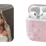 Sparkle Carrying Airpod Case with Keyring Clasp