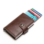 AutoPop-Up Credit Card Pouch Wallet RFID Card