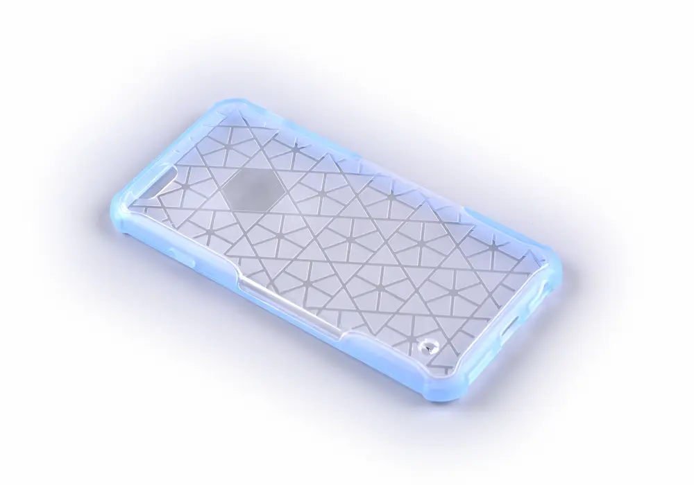 Transparent Cyber Texture Phone Case